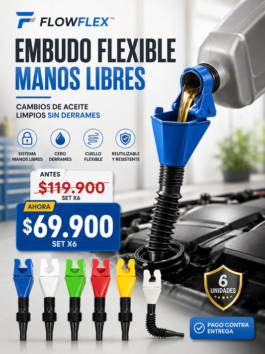 FlowFlex™ Embudo Flexible