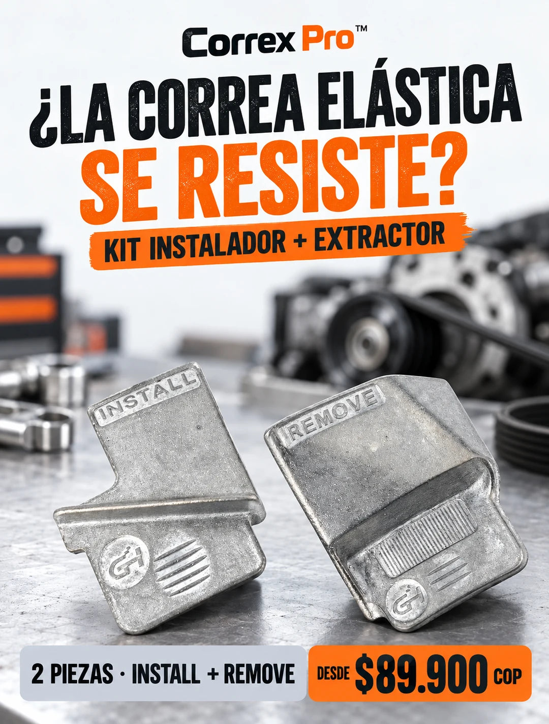 ¿La correa elástica se resiste? · Correx Pro™