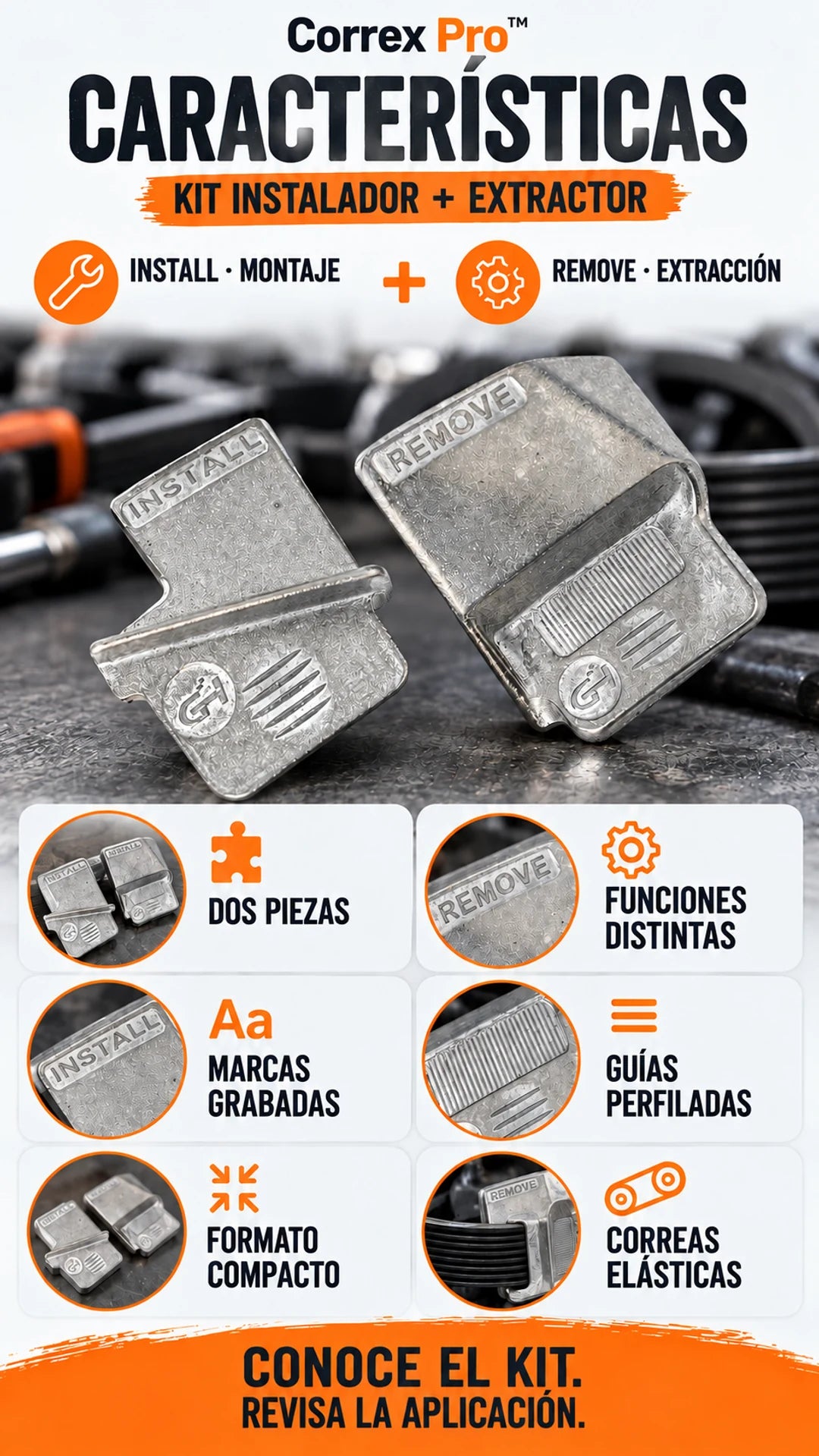 Características del kit · Correx Pro™